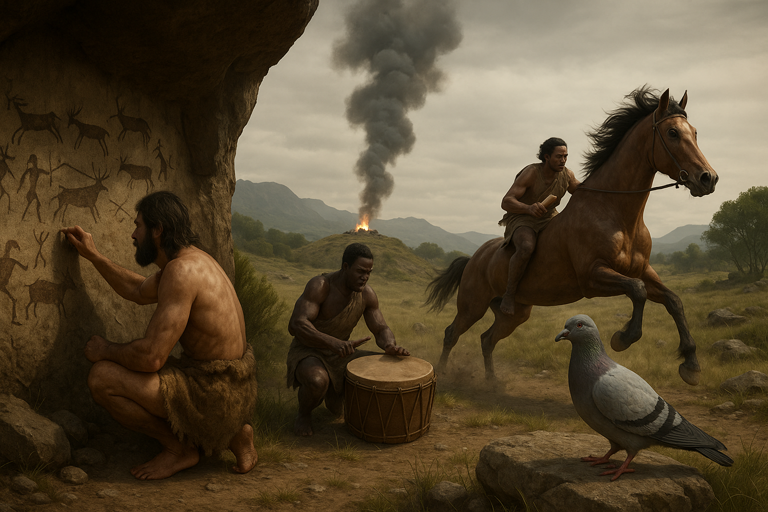 การสื่อสารยุคโบราณ